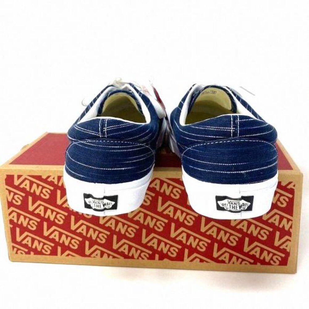 💖MEGA SALE💖VANS Era Suiting Blue Navy Stripes VN0A4U392RI Men's Textile Casual - Picture 7 of 12